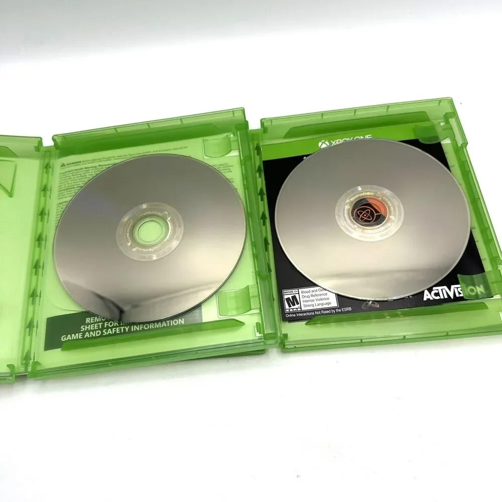 Lot of 2 XBOX ONE Call of Duty: Black Ops III & IIII / 3 & 4 RATED MATURE 17+